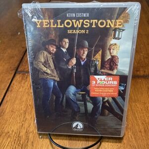 Yellowstone Season 2 DVD 4-Disc Set 2019 Kevin Costner (NEW/SEALED)